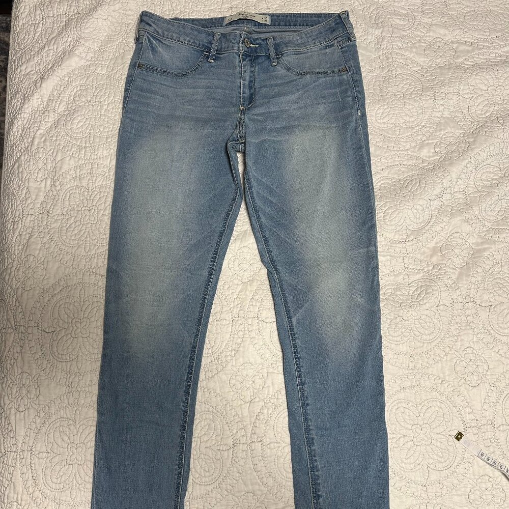 A&F Jegging Size 10R, Light Blue